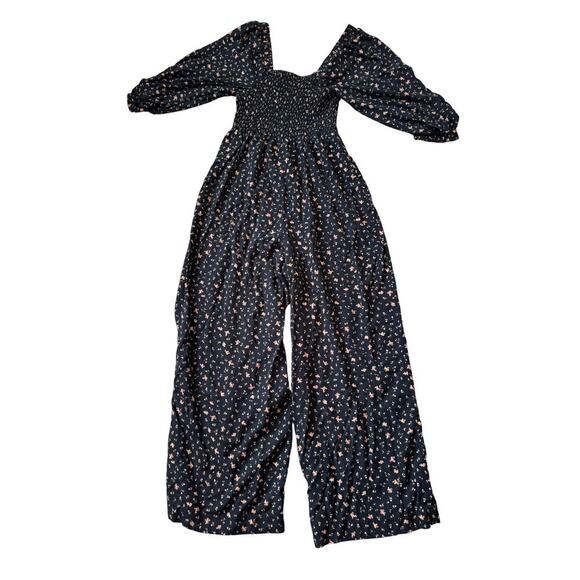 MADEWELL Jumper/Dress pants, size 2, flowy and comfy!  Floral Design - Picture 2 of 8